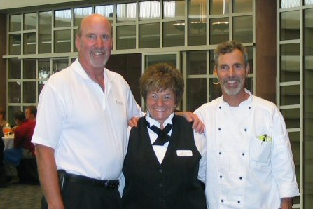 Photo of Bob McClellan with Wayne and Dee Sittre